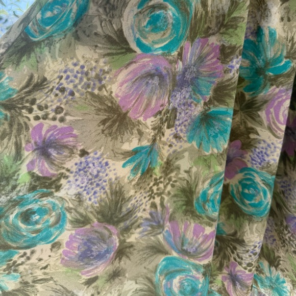 De Weese Design 1960s Summer Floral Dress - Picture 4 of 9